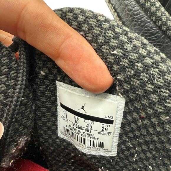 Air Jordan 10 Retro‎ 'Shadow' 2018 Black Men’s Size 11 - Picture 7 of 10